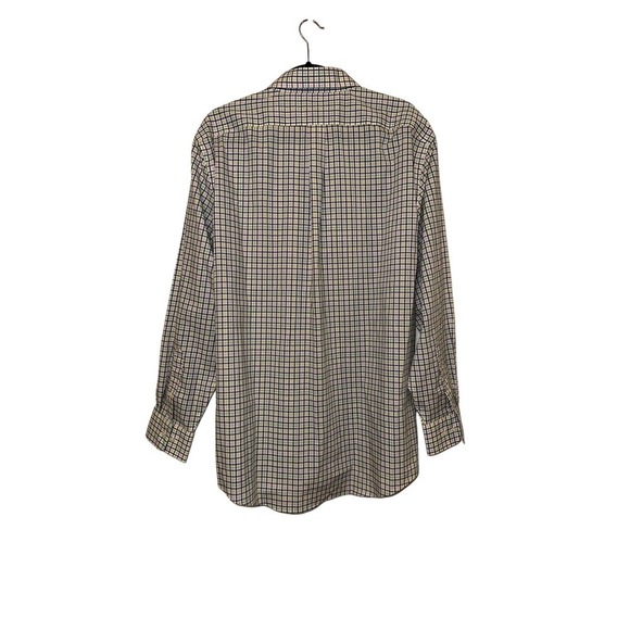 Lauren Ralph Lauren Pastel Windowpane Print Button Down Men’s Size 2XL - Picture 6 of 7